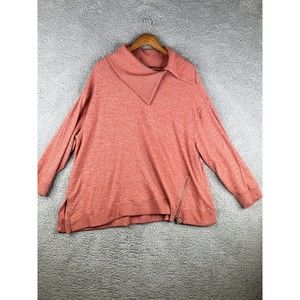 Democracy asymmetric cowl neck  Sweater sz 2x beautiful color